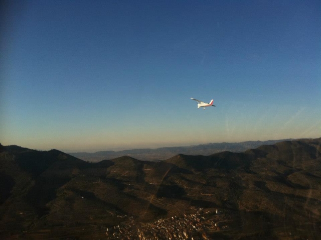 En vuelo